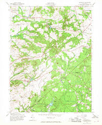 Roosevelt New Jersey Historical topographic map, 1:24000 scale, 7.5 X 7.5 Minute, Year 1957