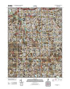 Runnemede New Jersey Historical topographic map, 1:24000 scale, 7.5 X 7.5 Minute, Year 2011