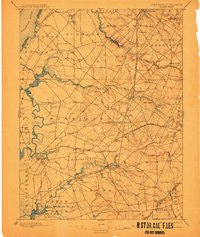 Salem New Jersey Historical topographic map, 1:62500 scale, 15 X 15 Minute, Year 1898