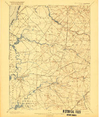 Salem New Jersey Historical topographic map, 1:62500 scale, 15 X 15 Minute, Year 1898