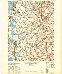 Salem New Jersey Historical topographic map, 1:62500 scale, 15 X 15 Minute, Year 1948