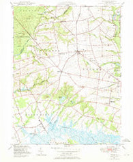 Shiloh New Jersey Historical topographic map, 1:24000 scale, 7.5 X 7.5 Minute, Year 1947