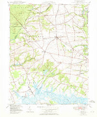 Shiloh New Jersey Historical topographic map, 1:24000 scale, 7.5 X 7.5 Minute, Year 1947