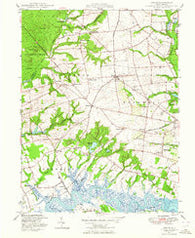 Shiloh New Jersey Historical topographic map, 1:24000 scale, 7.5 X 7.5 Minute, Year 1947