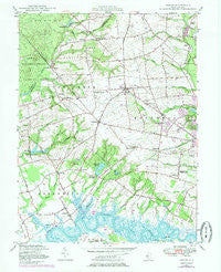 Shiloh New Jersey Historical topographic map, 1:24000 scale, 7.5 X 7.5 Minute, Year 1947