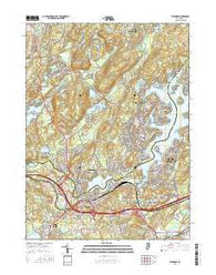 Stanhope New Jersey Current topographic map, 1:24000 scale, 7.5 X 7.5 Minute, Year 2016