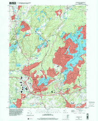 Stanhope New Jersey Historical topographic map, 1:24000 scale, 7.5 X 7.5 Minute, Year 1995