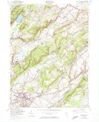 Washington New Jersey Historical topographic map, 1:24000 scale, 7.5 X 7.5 Minute, Year 1954