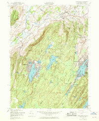 Wawayanda New Jersey Historical topographic map, 1:24000 scale, 7.5 X 7.5 Minute, Year 1954