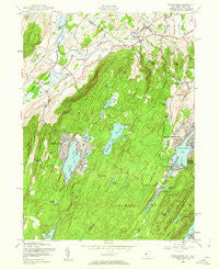 Wawayanda New Jersey Historical topographic map, 1:24000 scale, 7.5 X 7.5 Minute, Year 1954