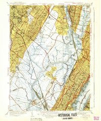 Weehawken New Jersey Historical topographic map, 1:31680 scale, 7.5 X 7.5 Minute, Year 1940