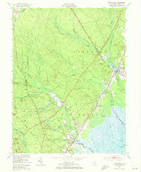 West Creek New Jersey Historical topographic map, 1:24000 scale, 7.5 X 7.5 Minute, Year 1951