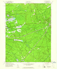 Whiting New Jersey Historical topographic map, 1:24000 scale, 7.5 X 7.5 Minute, Year 1957