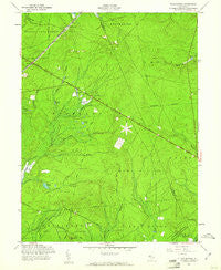 Woodmansie New Jersey Historical topographic map, 1:24000 scale, 7.5 X 7.5 Minute, Year 1957