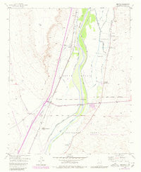 Abeytas New Mexico Historical topographic map, 1:24000 scale, 7.5 X 7.5 Minute, Year 1952