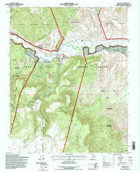 Abiquiu New Mexico Historical topographic map, 1:24000 scale, 7.5 X 7.5 Minute, Year 1995