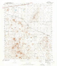 Aden New Mexico Historical topographic map, 1:62500 scale, 15 X 15 Minute, Year 1941