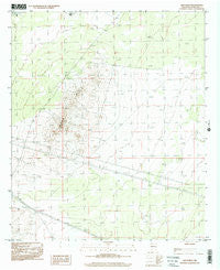 Aden Hills New Mexico Historical topographic map, 1:24000 scale, 7.5 X 7.5 Minute, Year 1996