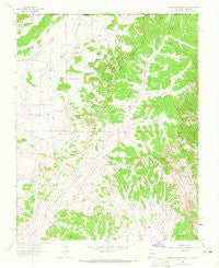 Adobe Downs Ranch New Mexico Historical topographic map, 1:24000 scale, 7.5 X 7.5 Minute, Year 1963