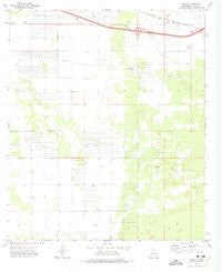 Akela New Mexico Historical topographic map, 1:24000 scale, 7.5 X 7.5 Minute, Year 1972
