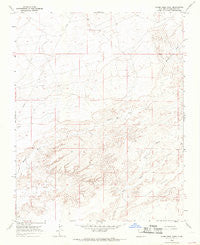 Alamo Mesa West New Mexico Historical topographic map, 1:24000 scale, 7.5 X 7.5 Minute, Year 1966