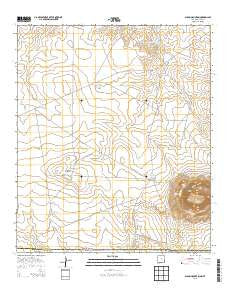 Alamo Mountain New Mexico Historical topographic map, 1:24000 scale, 7.5 X 7.5 Minute, Year 2013
