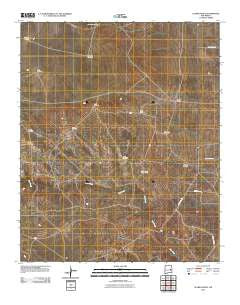 Alamo Ranch New Mexico Historical topographic map, 1:24000 scale, 7.5 X 7.5 Minute, Year 2010