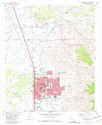 Alamogordo North New Mexico Historical topographic map, 1:24000 scale, 7.5 X 7.5 Minute, Year 1981