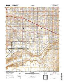 Albuquerque East New Mexico Historical topographic map, 1:24000 scale, 7.5 X 7.5 Minute, Year 2013