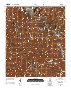Allie Canyon New Mexico Historical topographic map, 1:24000 scale, 7.5 X 7.5 Minute, Year 2011