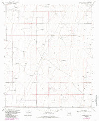 Alston Ranch New Mexico Historical topographic map, 1:24000 scale, 7.5 X 7.5 Minute, Year 1970