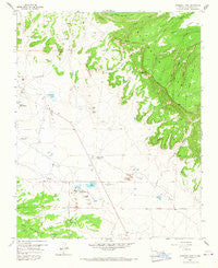 Ambrosia Lake New Mexico Historical topographic map, 1:24000 scale, 7.5 X 7.5 Minute, Year 1957
