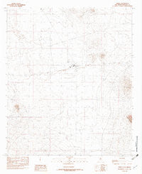 Animas New Mexico Historical topographic map, 1:24000 scale, 7.5 X 7.5 Minute, Year 1982