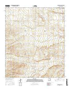 Antelope Sink New Mexico Current topographic map, 1:24000 scale, 7.5 X 7.5 Minute, Year 2017