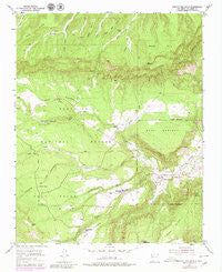 Arroyo Del Agua New Mexico Historical topographic map, 1:24000 scale, 7.5 X 7.5 Minute, Year 1953