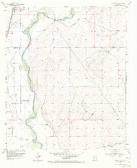 Artesia NE New Mexico Historical topographic map, 1:24000 scale, 7.5 X 7.5 Minute, Year 1955