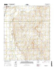 Artesia NE New Mexico Current topographic map, 1:24000 scale, 7.5 X 7.5 Minute, Year 2017