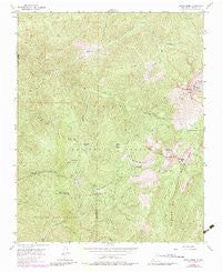 Aspen Basin New Mexico Historical topographic map, 1:24000 scale, 7.5 X 7.5 Minute, Year 1953