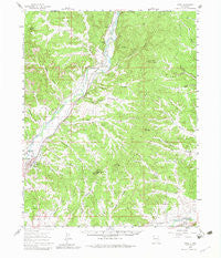 Aztec New Mexico Historical topographic map, 1:62500 scale, 15 X 15 Minute, Year 1959