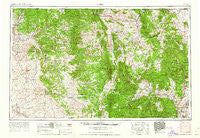 Aztec New Mexico Historical topographic map, 1:250000 scale, 1 X 2 Degree, Year 1962