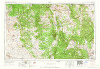 Aztec New Mexico Historical topographic map, 1:250000 scale, 1 X 2 Degree, Year 1965