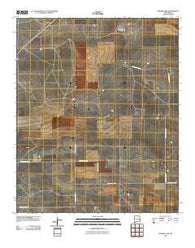 Badger Lake New Mexico Historical topographic map, 1:24000 scale, 7.5 X 7.5 Minute, Year 2010