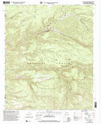 Baily Points New Mexico Historical topographic map, 1:24000 scale, 7.5 X 7.5 Minute, Year 1999