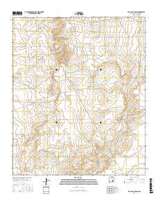 Bar C Bar Ranch New Mexico Current topographic map, 1:24000 scale, 7.5 X 7.5 Minute, Year 2017