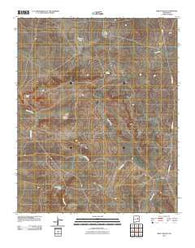 Bar Y Ranch New Mexico Historical topographic map, 1:24000 scale, 7.5 X 7.5 Minute, Year 2010
