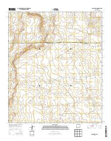 Basin Well New Mexico Historical topographic map, 1:24000 scale, 7.5 X 7.5 Minute, Year 2013