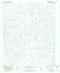 Becenti Lake New Mexico Historical topographic map, 1:24000 scale, 7.5 X 7.5 Minute, Year 1970