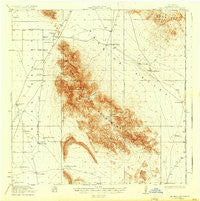 Big Hatchet Peak New Mexico Historical topographic map, 1:62500 scale, 15 X 15 Minute, Year 1918