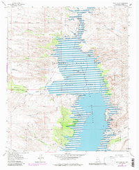 Black Bluffs New Mexico Historical topographic map, 1:24000 scale, 7.5 X 7.5 Minute, Year 1961
