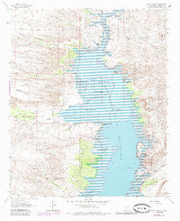 Black Bluffs New Mexico Historical topographic map, 1:24000 scale, 7.5 X 7.5 Minute, Year 1961